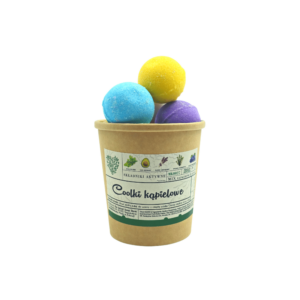 Mały zestaw kul do kąpieli 8x40 g