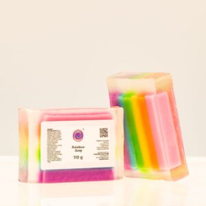 Mydło w kostce tęczowe 110 g