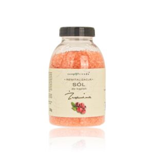 Sól do kąpieli drobnoziarnista Żurawina 250 g