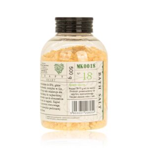 Sól do kąpieli gruboziarnista Pomarańcza 500 g