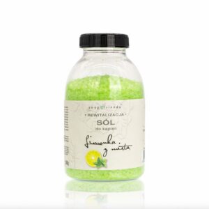 Sól do kąpieli drobnoziarnista Limonka z miętą 250 g