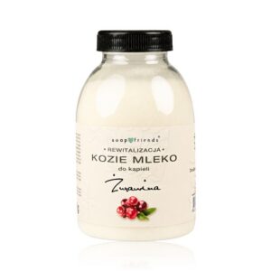 Kozie mleko do kąpieli Żurawina 250g