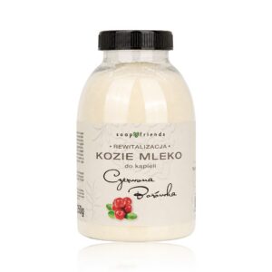 Kozie mleko do kąpieli Czerwona borówka 250g