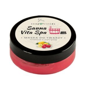 Maseczka do twarzy Malina z cytryną Sauna vita spa 50 ml